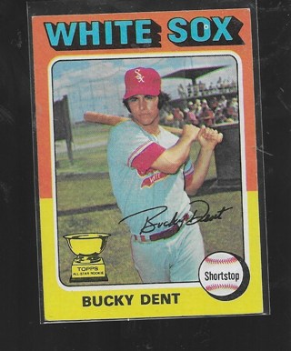 1975 TOPPS BUCKY DENT #299