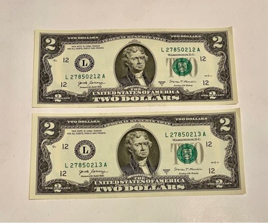 Two Dollar Bills