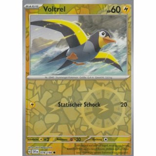 Tradingcard - 2023 Pokemon german Voltrel 078/198 REVERSE HOLO 