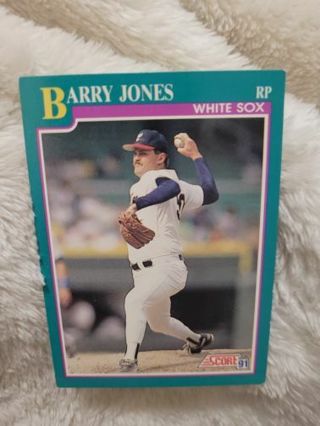 BARRY JONES WHITE SOX SPORTS CARD PLUS 2 MYSTERY CARDS