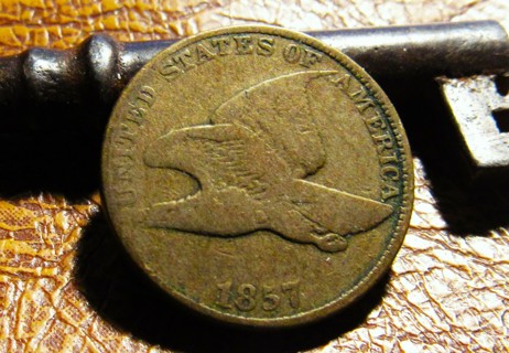 ★★ 1857 FLYING EAGLE CENT G-VG ★★ **ONE OF ONLY 3 YEARS MINTED**