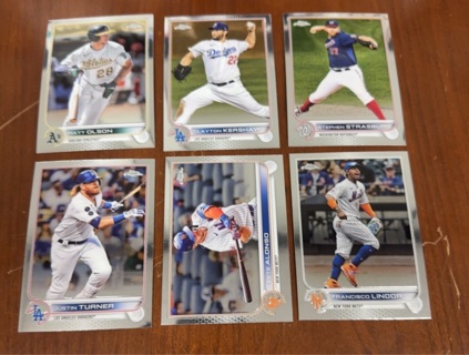 2022 Topps Chrome baseball lot