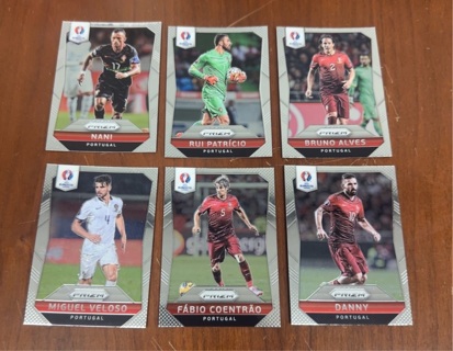 2016 Panini Prizm euro soccer lot