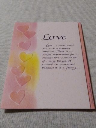 Romance Greeting Card - Love
