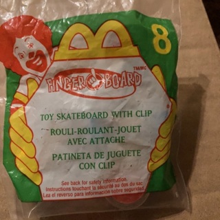 Vintage 2000 McDonald’s finger board