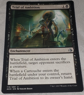 MTG ✨ Trial of Ambition - (U) 113/269 Amonkhet (AKH) ✨ Magic the Gathering (2017)