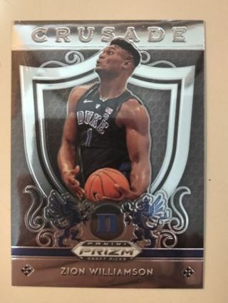 Zion Williamson rookie card