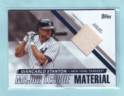 2024 Topps Giancarlo Stanton BAT RELIC Baseball Card # MLM-GST Yankees