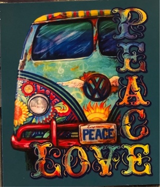 VW Van 1960’s - 3 x 4” MAGNET - GIN ONLY