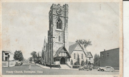 Vintage Used Postcard: g: 1946 Trinity Church, Torrington, CO