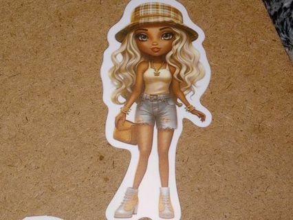 Girl Cute one nice vinyl sticker no refunds regular mail only win 2 or more get bonus