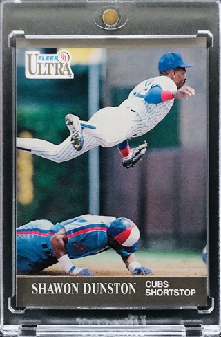 Shawon Dunston - 1991 Ultra #59 - Chicago Cubs [AA086]