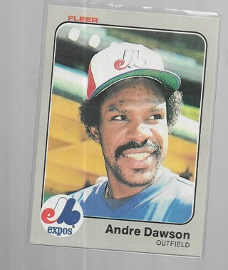 1983 FLEER ANDRE DAWSON #280 (HOF)