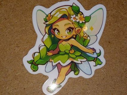 Fairy Cute one new vinyl laptop sticker no refunds regular mail only