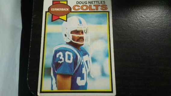 1979 TOPPS DOUG NETTLES COLTS FOOTBALL CARD# 171