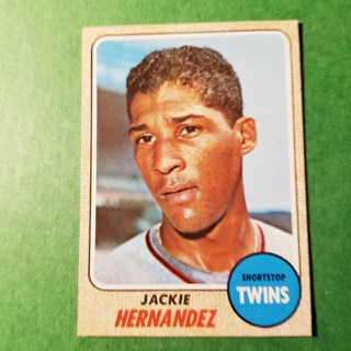 1968 - TOPPS BASEBALL CARD NO. 352 - JACKIE HERNANDEZ - TWINS