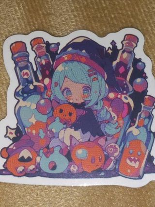 Anime Cute one new vinyl sticker no refunds regular mail win 2 or more get bonus