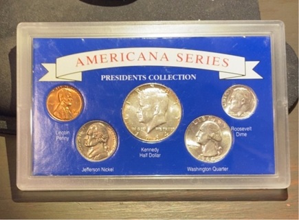 5 COIN AMERICAN UNCIRCULATED SET