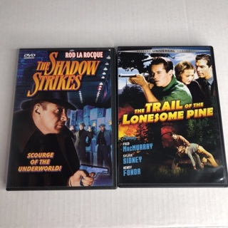 2 DVD movies Trail of the Lonesome Pine & The Shadow Strikes 