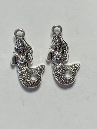 OCEAN/BEACH CHARMS~#89~SILVER~2 CHARMS~FREE SHIPPING!