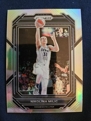 2023 Panini Prizm WNBA Silver Prizm Nikolina Milic