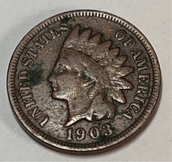 1903 INDIAN HEAD CENT 
