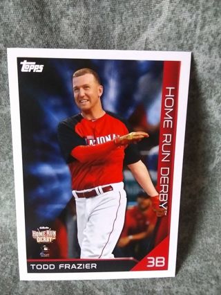 Baseball Trading Card Topps Todd Frazier & Joey Wendle