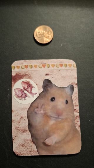 Cute Hamster Handmade Magnet