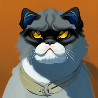 Listia Digital Collectible: Bruiser the Cat