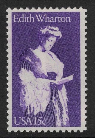 For Stamp Collector's: 1980 15c Literary Arts: Edith Wharton Stamp