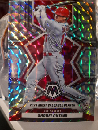 2022 Shohei Ohtani Chrome Refractor Mosaic MVP ANGELS