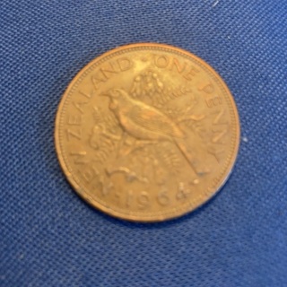 NEW ZEALAND One Penny – 1964