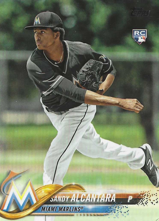 2018 Topps Sandy Alcantara RC #594