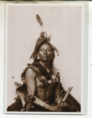 Native American "Clear" Omaha/Souther Sioux-Oversized Postcard