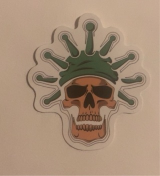 Skull Sticker