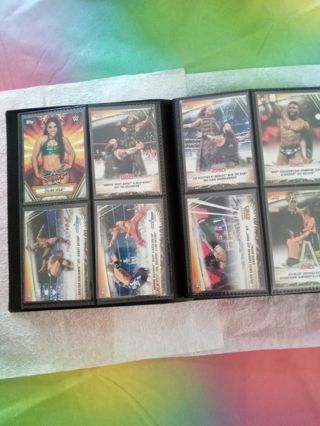 Lot of 160 WWE trading cards from 2019-2020