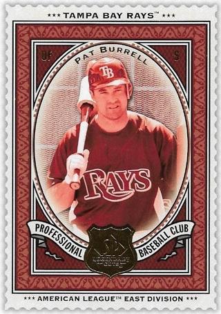 2009 SP LEGENDARY CUTS PAT BURRELL CARD