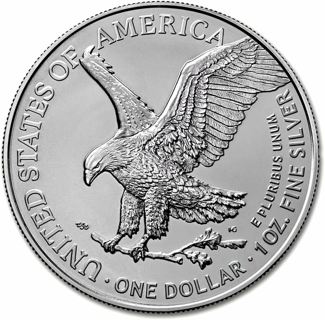 GEM BU 2023 American Silver Eagle Coins | 1 oz Silver Coin from the US Mint