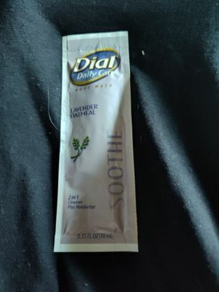 Dial Daily Care Lavender Oatmeal Smooth Sample