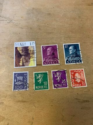 Norway Stamp Lot 