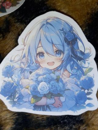 Anime cute new vinyl laptop sticker no refunds regular mail very nice quality