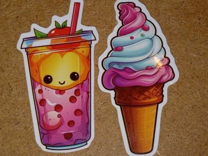 New Cute 2 vinyl sticker no refunds regular mail only win 2 or more get bonus