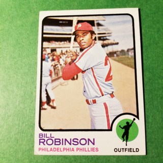 1973 - TOPPS BASEBALL CARD NO. 37 - BILL ROBINSON - PHILLIES