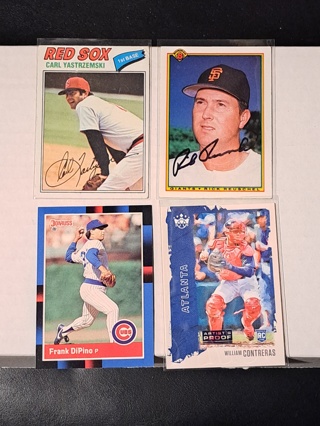 *MLB* Lot of 4 (Parallel & Auto)