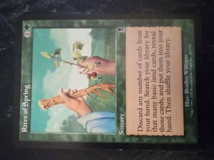 Rites of Spring Magic the Gathering