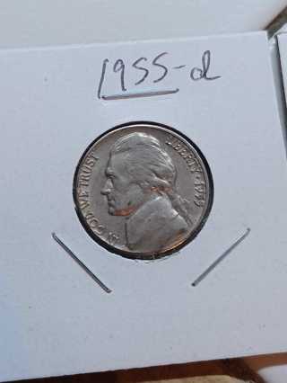 1955-D Jefferson Nickel! 23