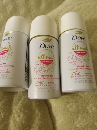 Dove body spray womans 