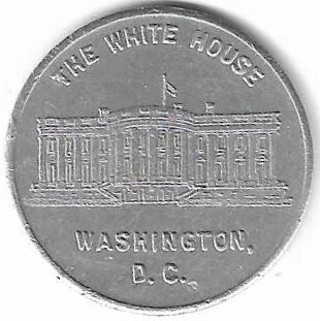 Vintage The White House Token President's Residence Washington DC