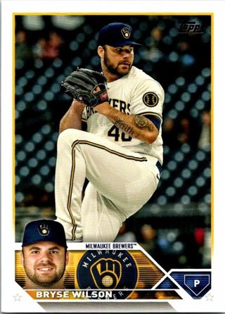 2023 Topps Series 2 Baseball #383 BRYSE WILSON