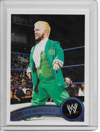 2011 Topps WWF/WWE Hornswoggle Card #20